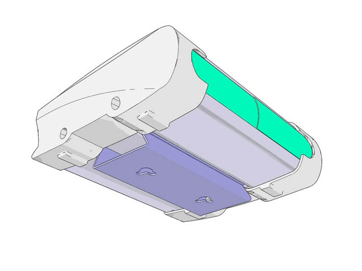 Modelo 3D del diseño del equipo Axyon realizado por Imbris